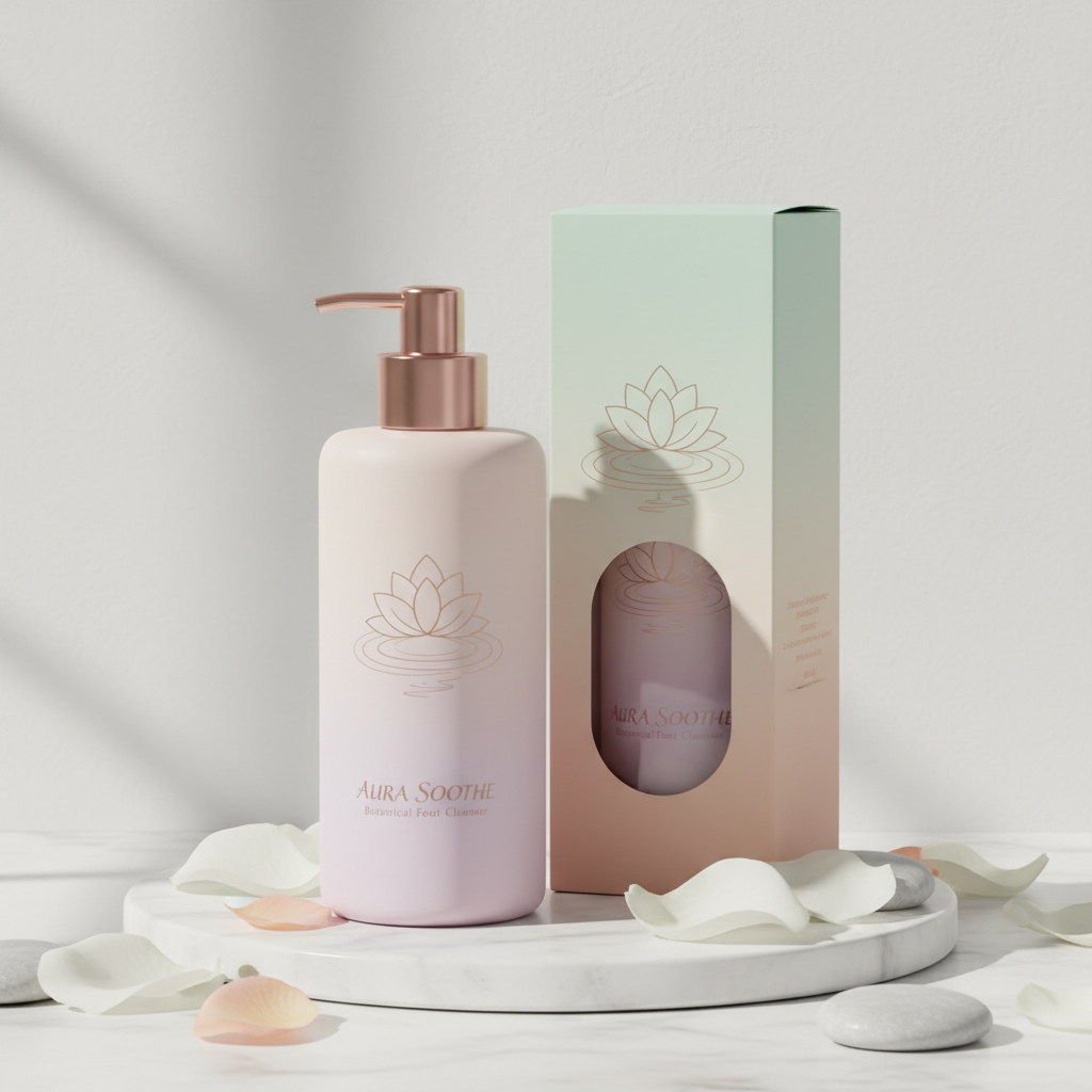 Elegant foot wash product for women