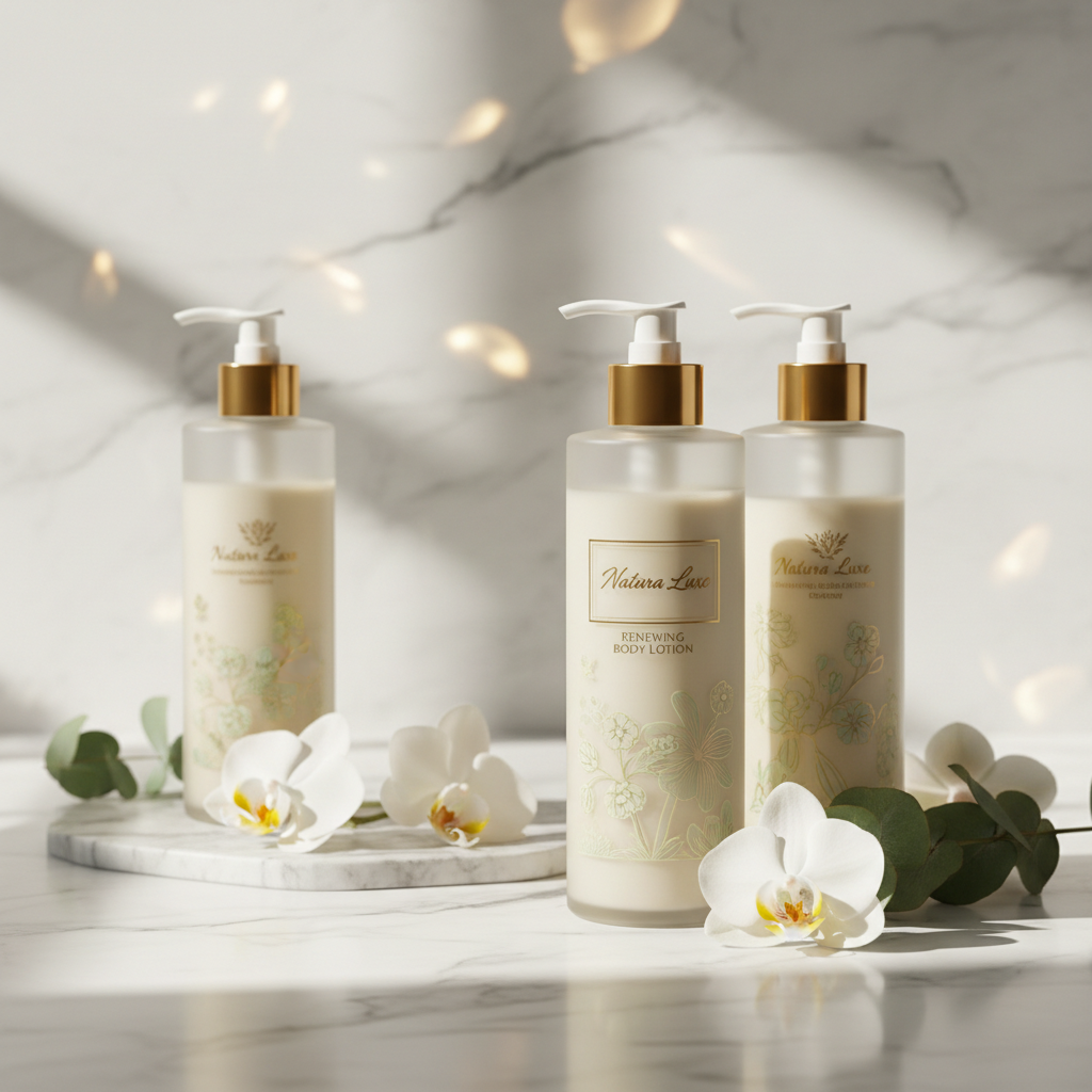 Premium body lotion for deep hydration